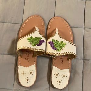 Jack Rogers - grapes- size 8.5